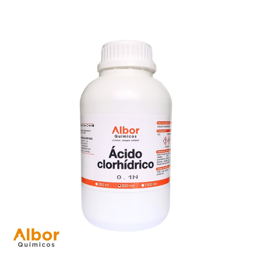 Acido Clorhidrico 0.1N x500