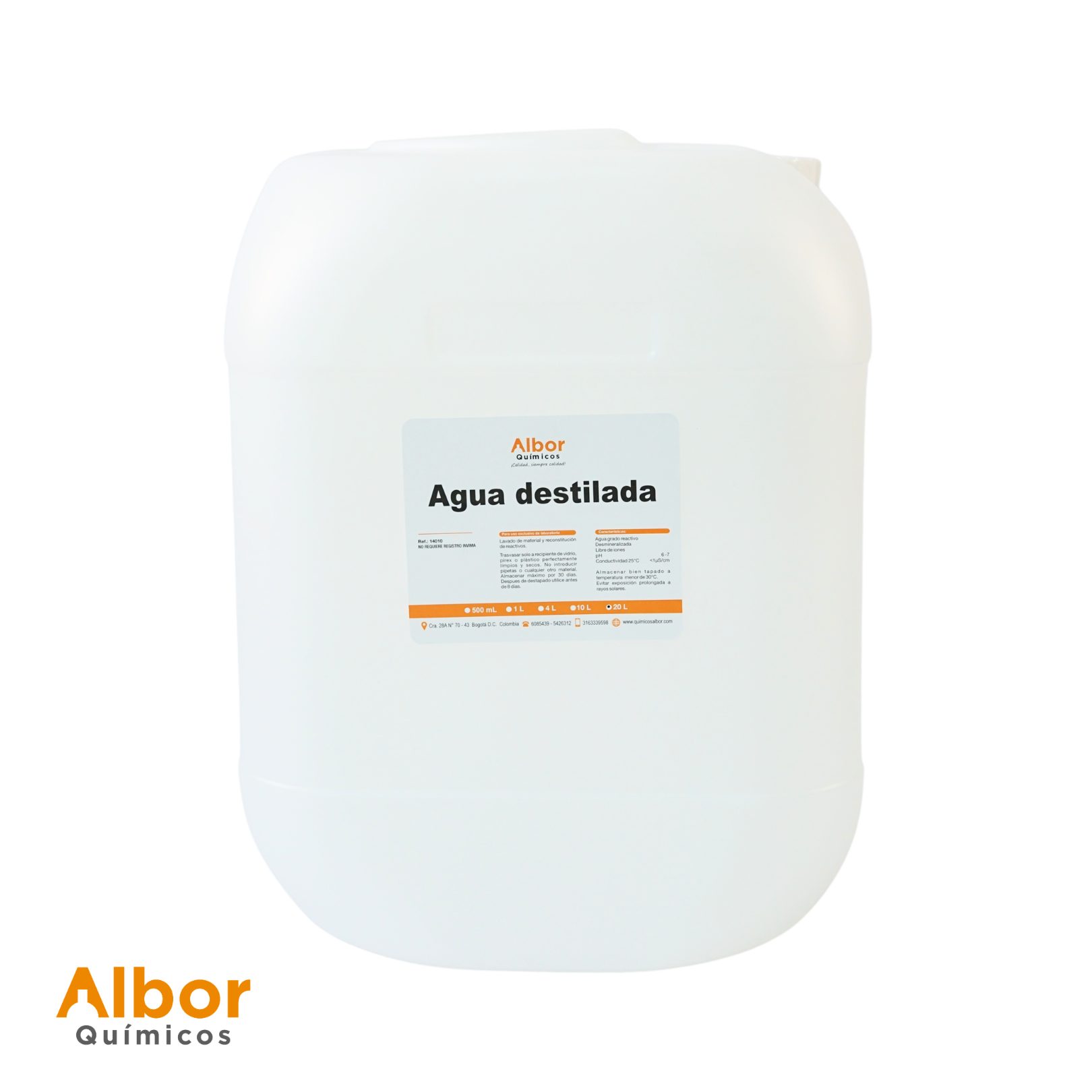 Agua Destilada