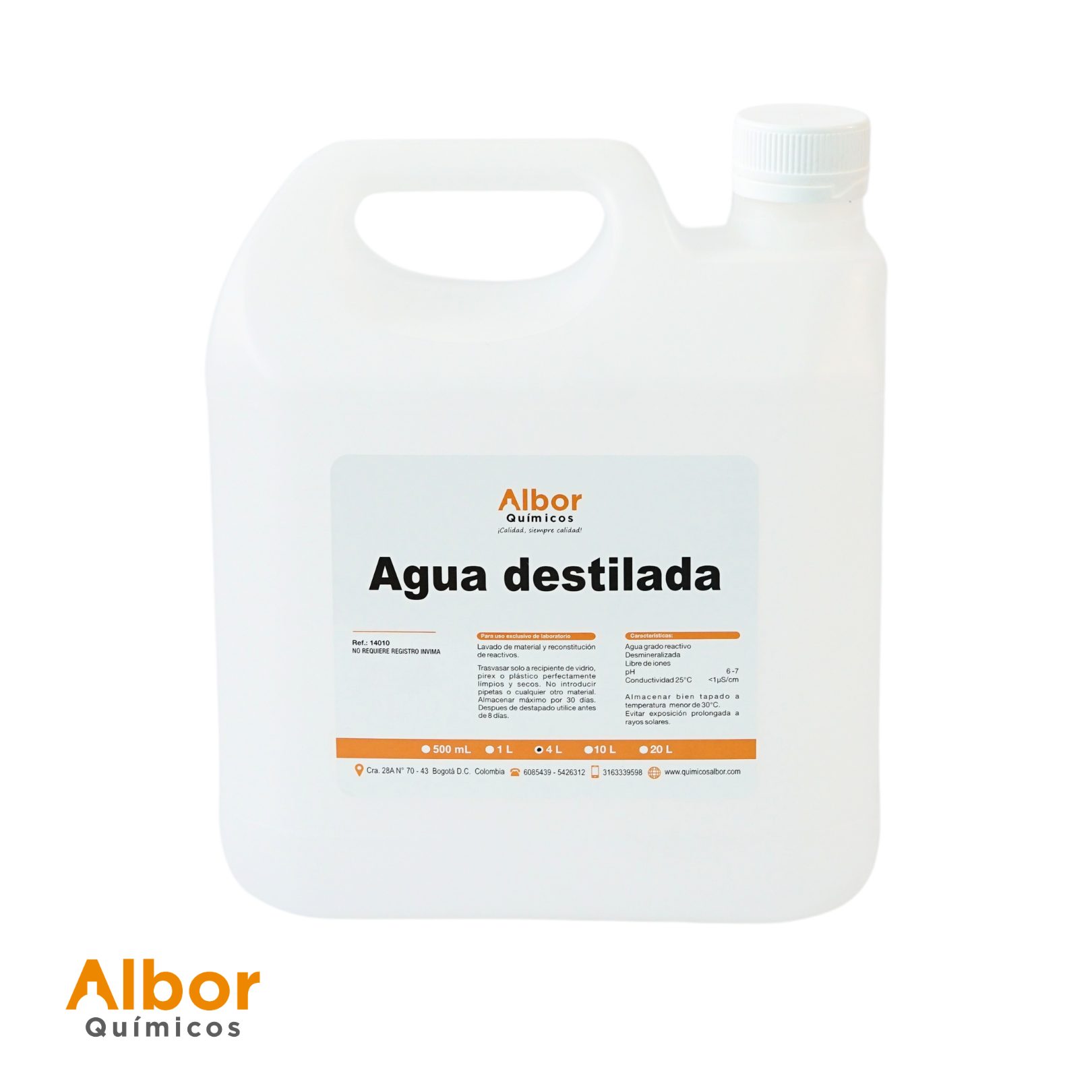 Agua Destilada
