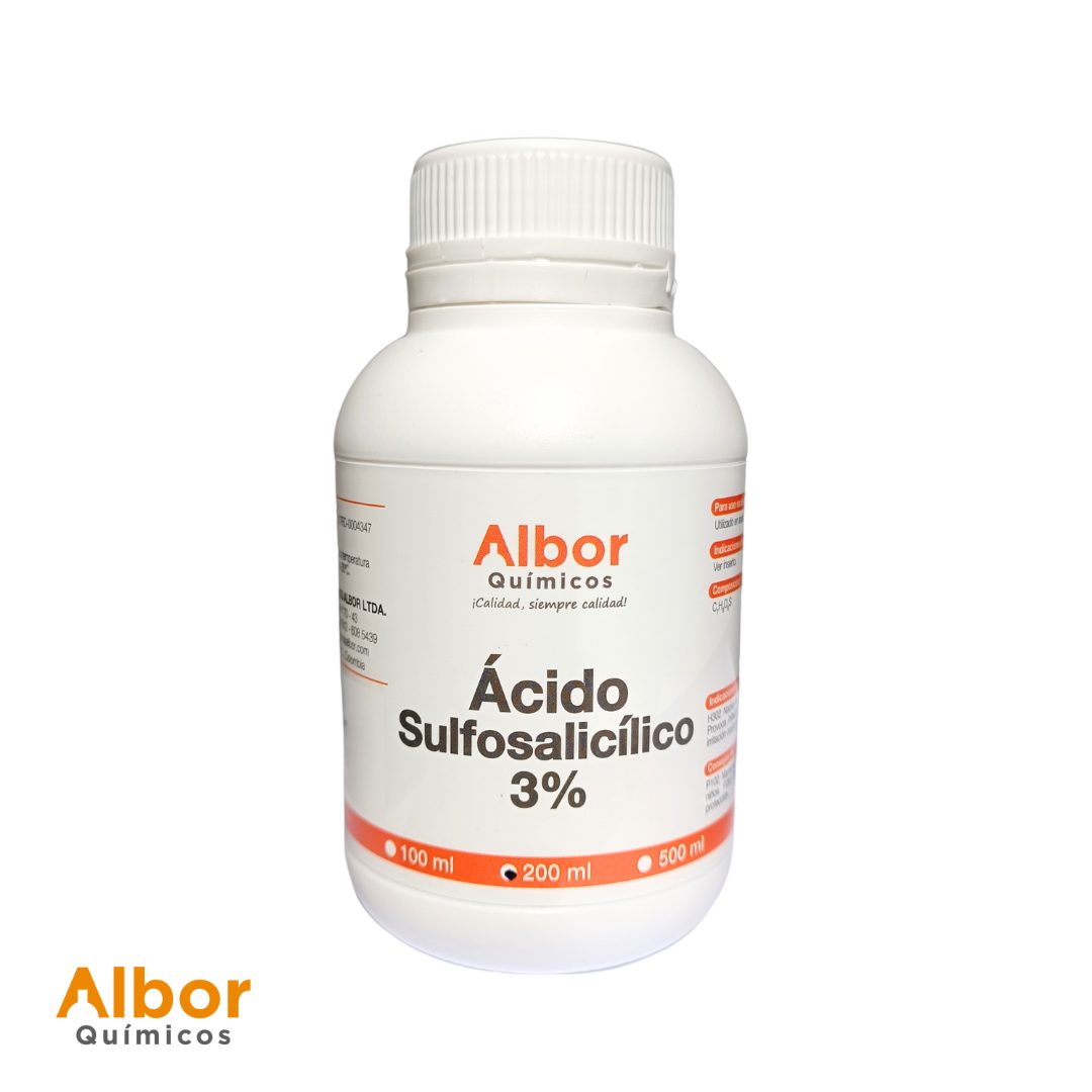 Acido Sulfosalicilico 3%