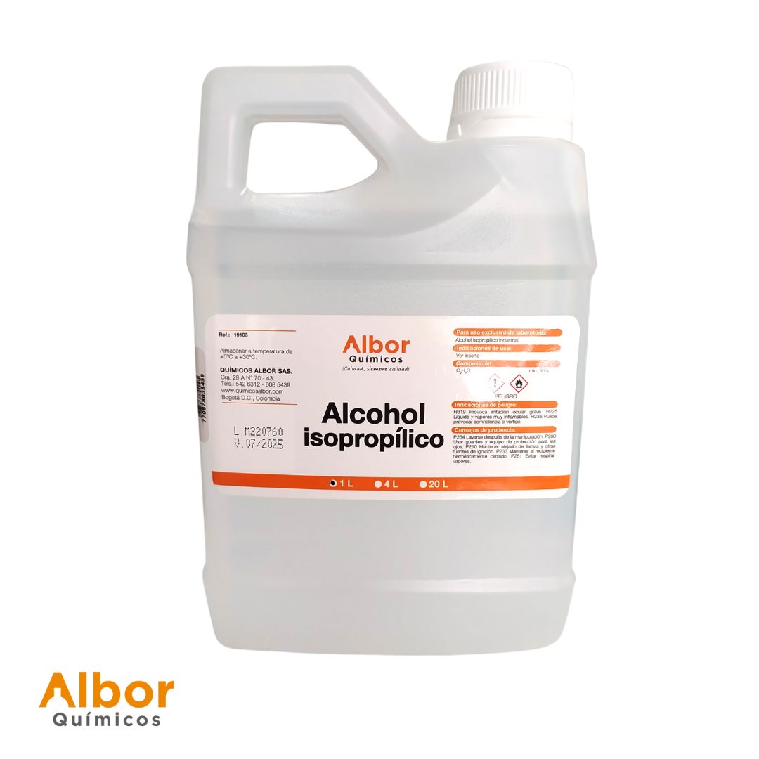 Alcohol Isopropílico x galón 5 litro
