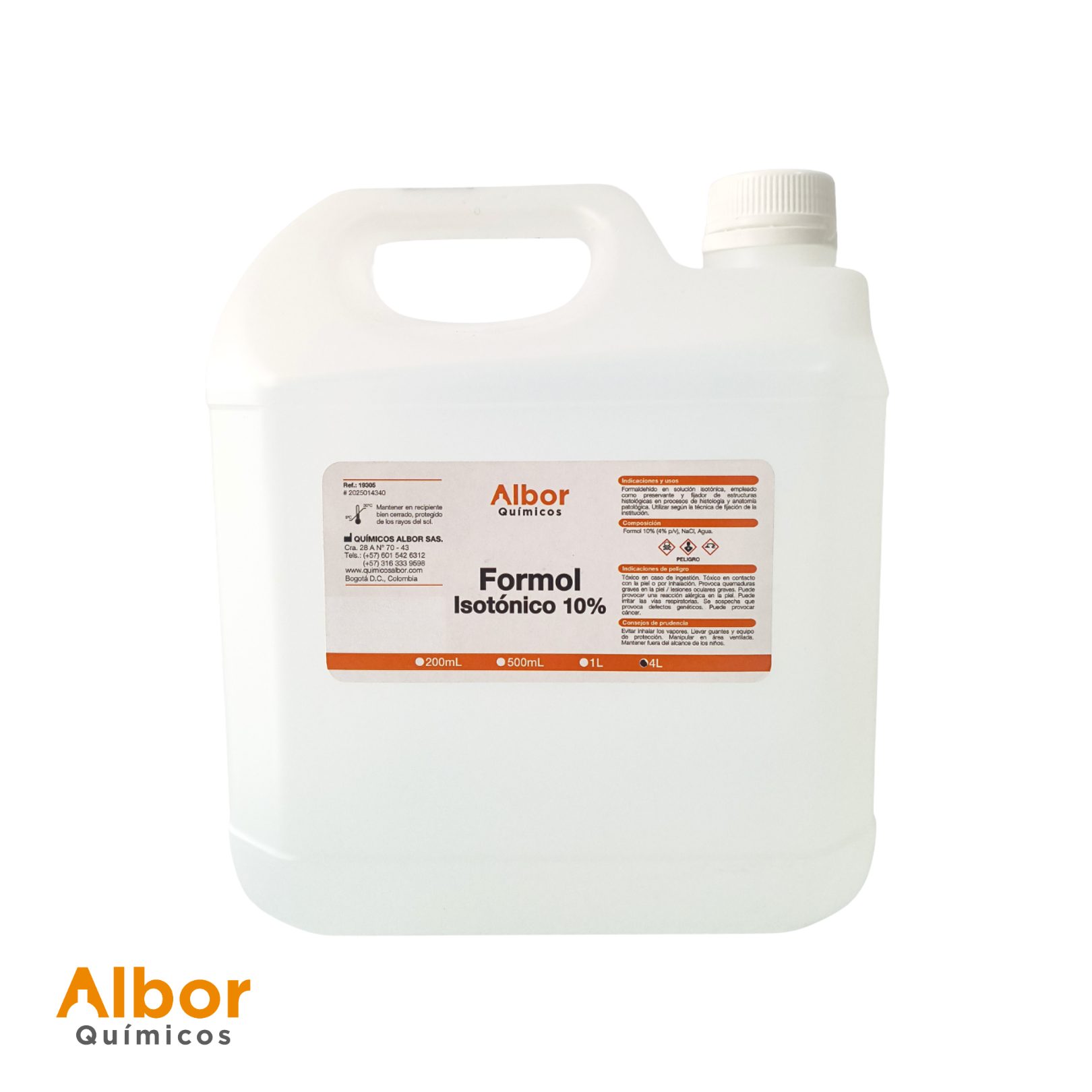 Formol Isotonico 10%