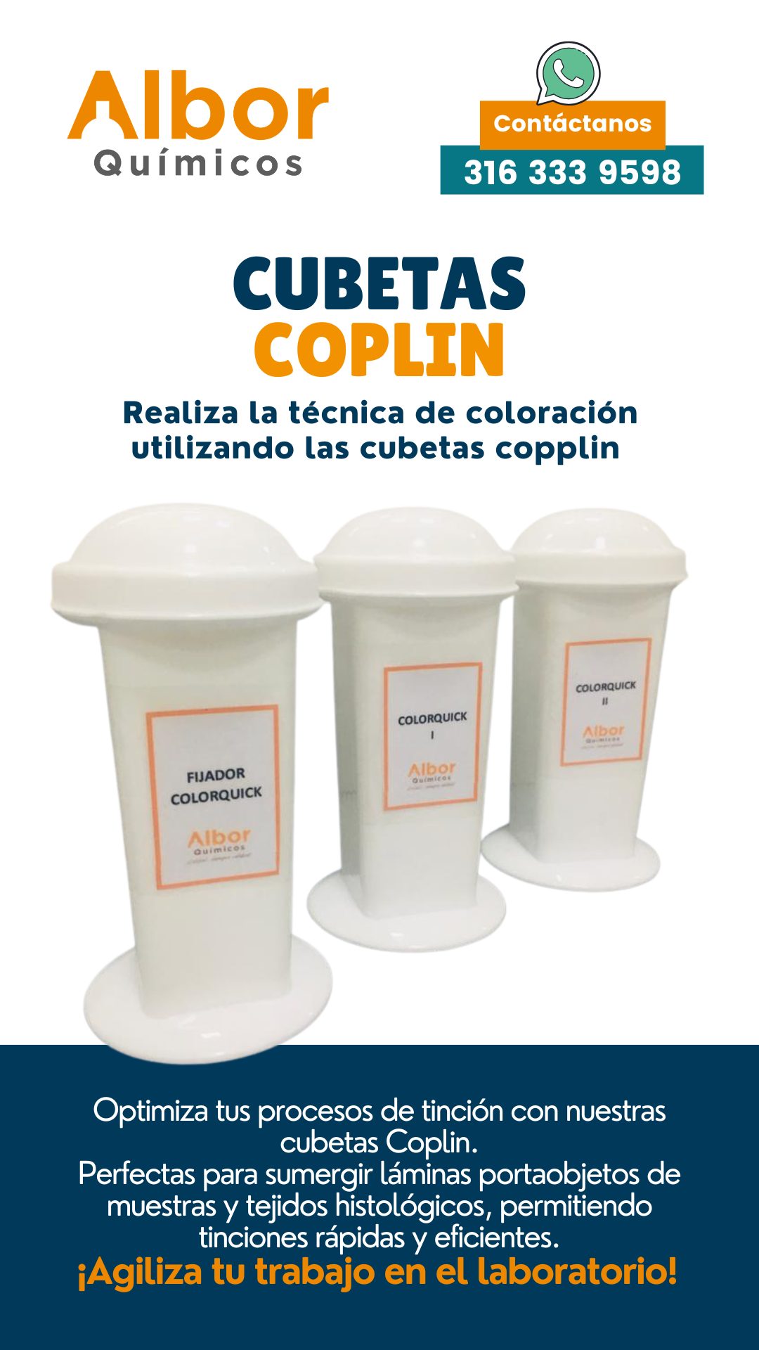 Cubetas Coplin
